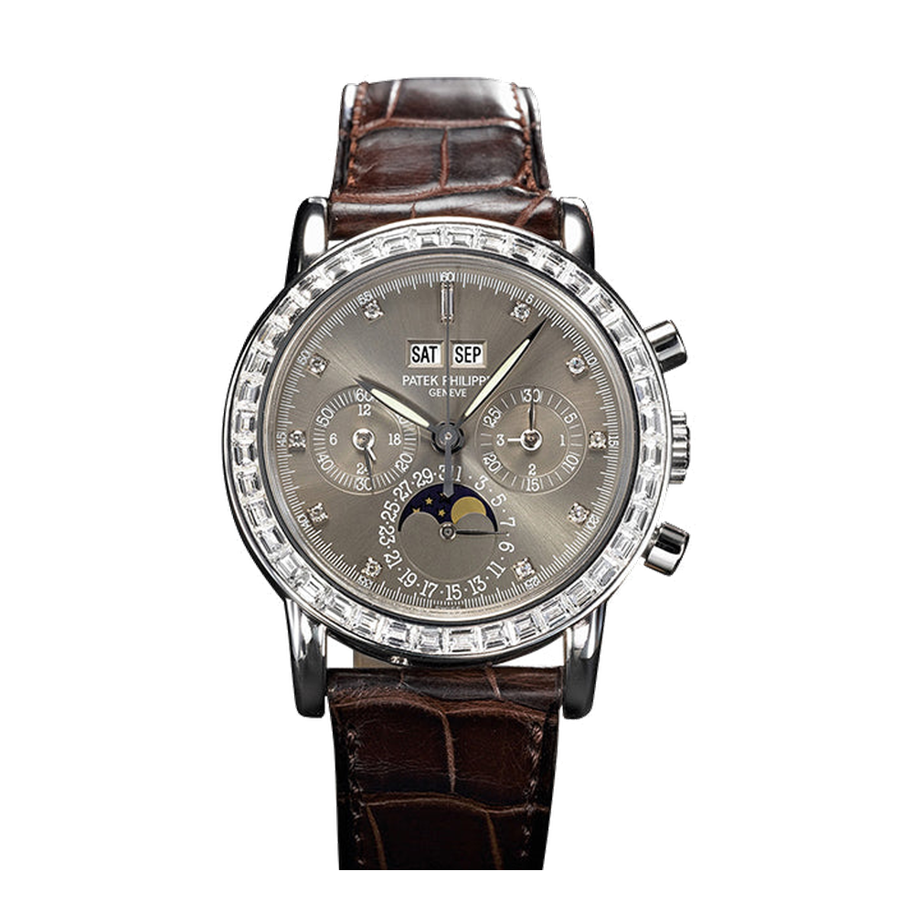 Patek Philippe Perpetual Calendar Chronograph 3990 Platinum / Slate