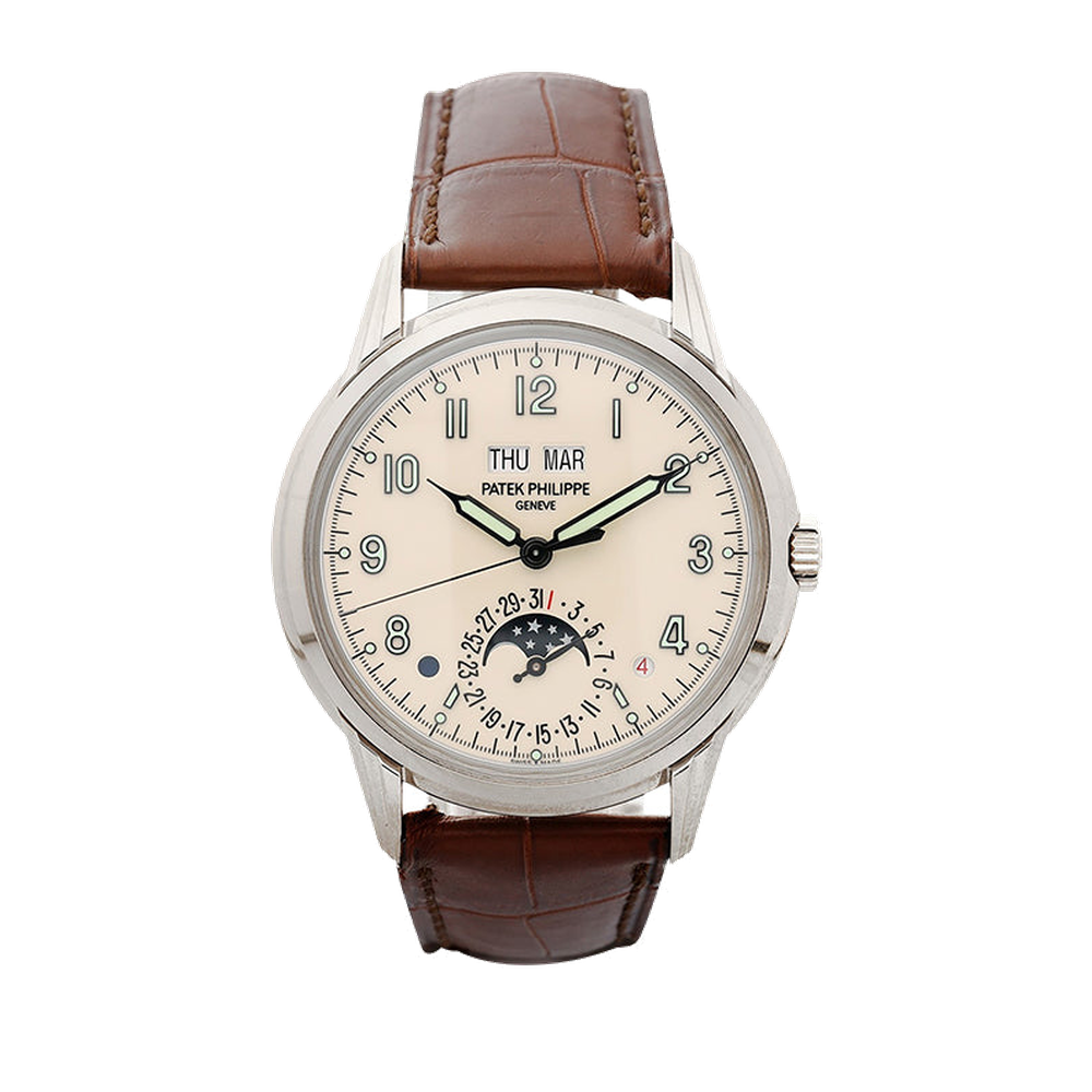 Patek Philippe Perpetual Calendar 5320 White Gold / Cream