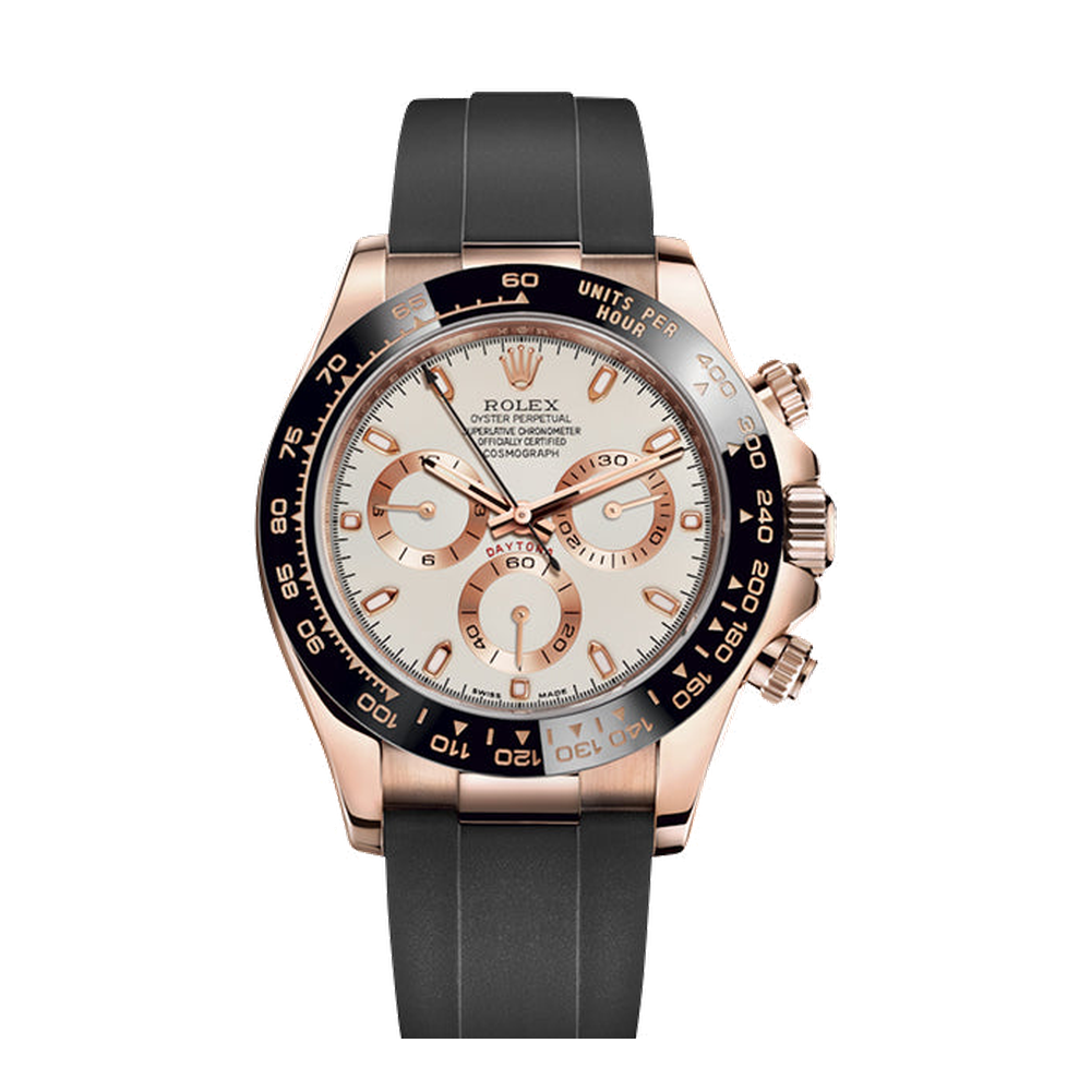 Rolex Cosmograph Daytona Everose / Cerachrom / Ivory / Oysterflex