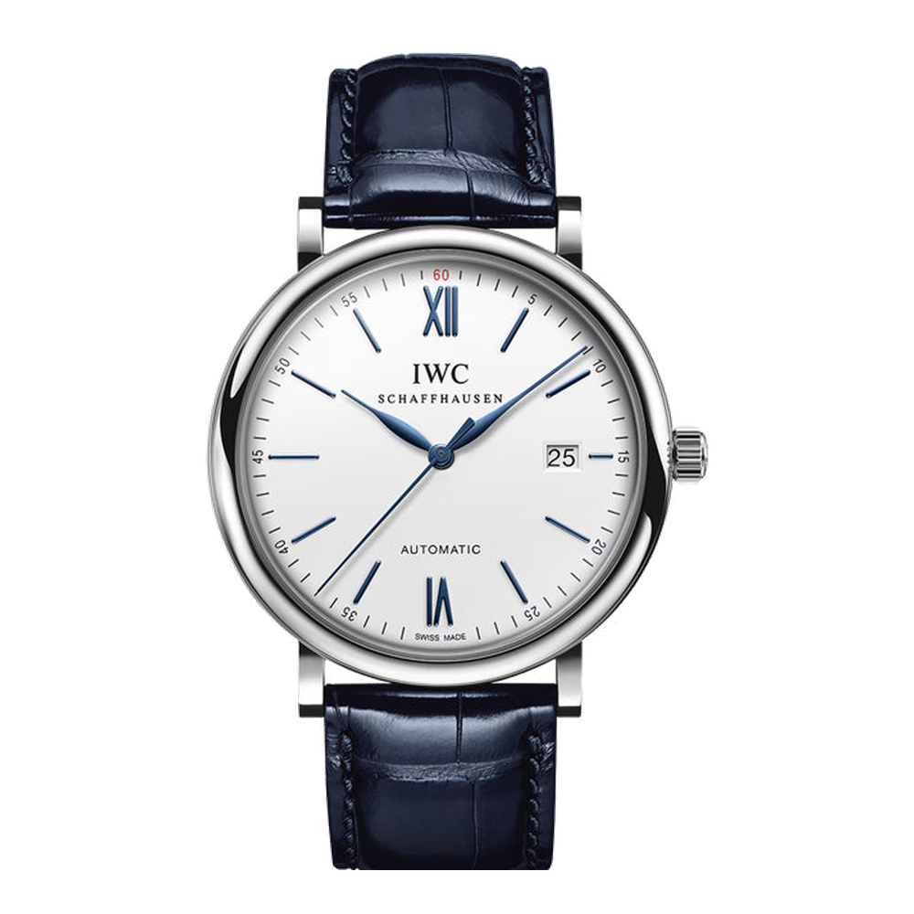 IWC Portofino Automatic White Dial Straps