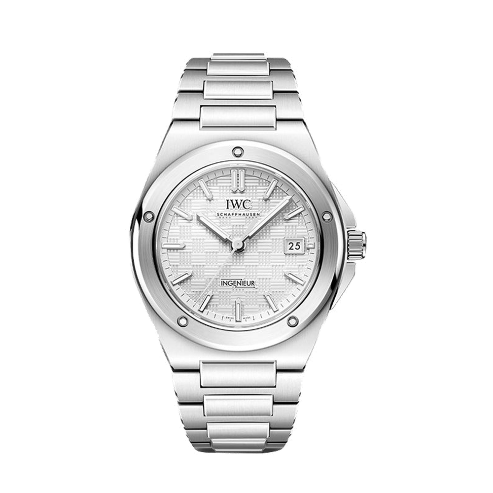 IWC Automatic 40 White Dial Straps