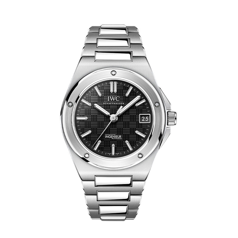 IWC Automatic 35 Black Dial Straps
