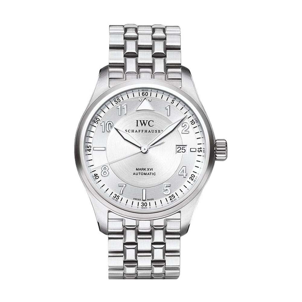 IWC Pilot's Watch Spitfire Mark XVI Stainless Steel / Silver / Bracelet