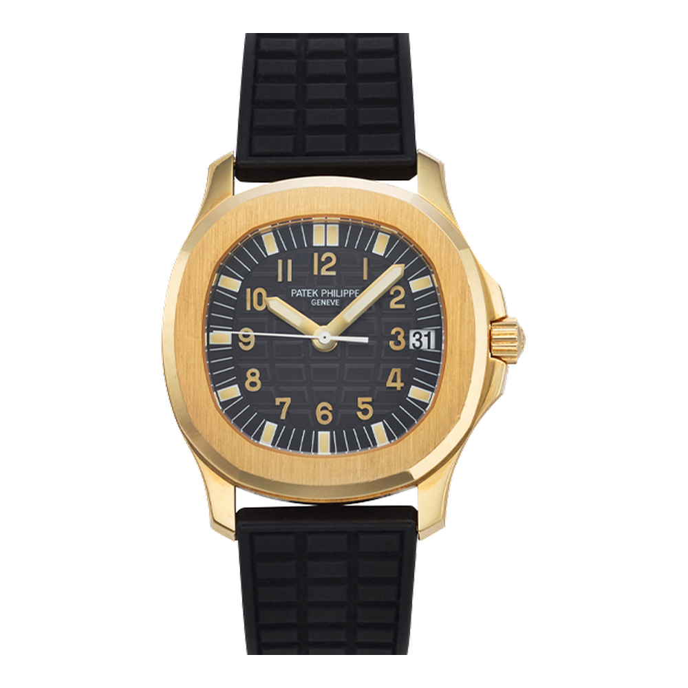 Patek Philippe Jumbo 38mm Yellow Gold Black Dial Black Dial Straps