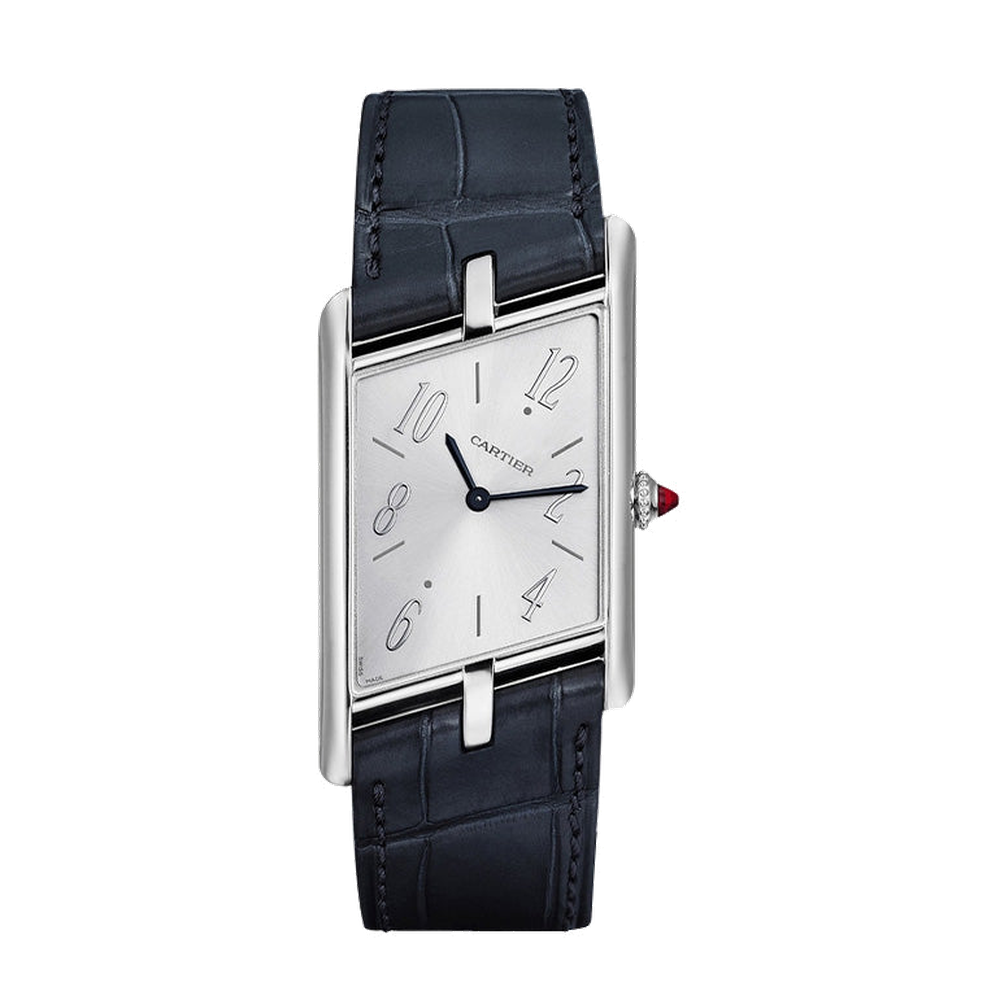Cartier Tank Asymétrique Platinum / Silver