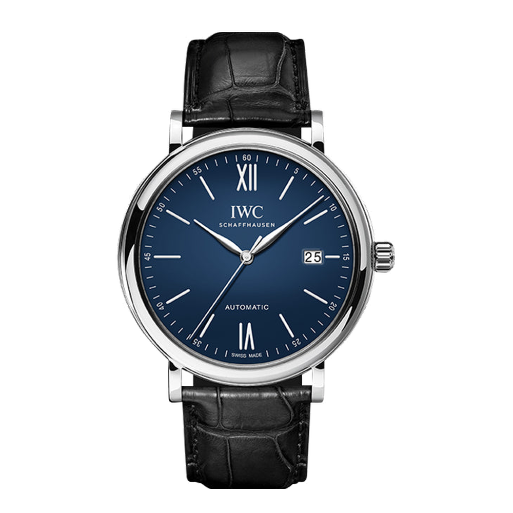 IWC Portofino Automatic 150 Years Stainless Steel / Blue