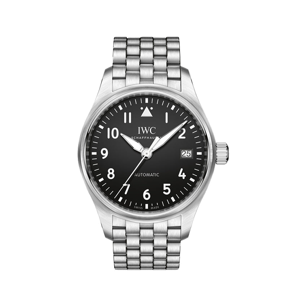 IWC Pilot's Watch 36 Black / Bracelet