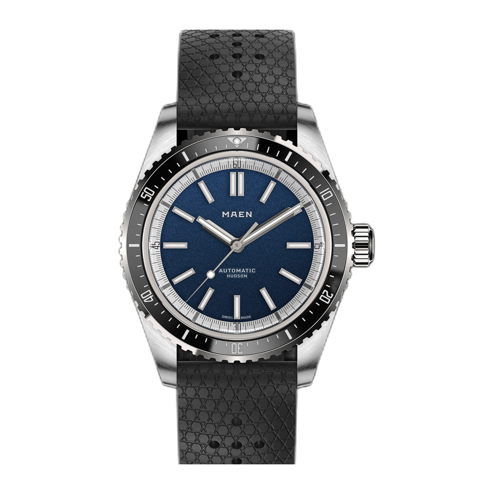 Maen Hudson 38 MK5 - M1.1.8 Blue/Navy Dial Straps