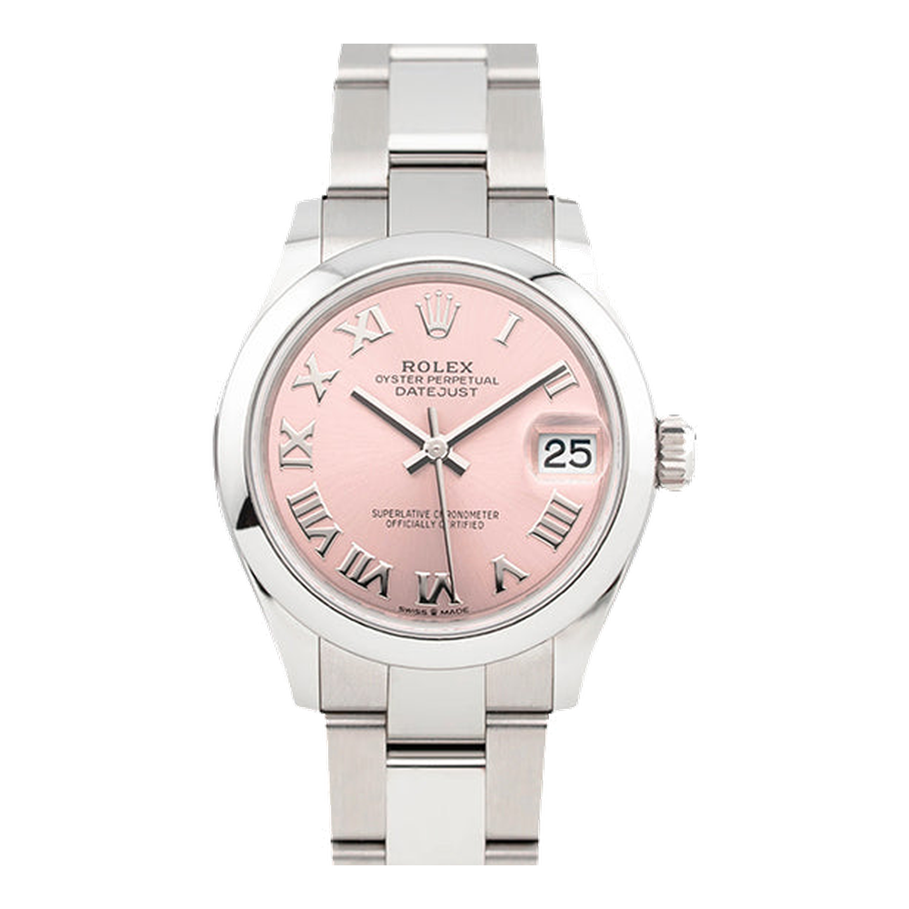 Rolex Datejust 31 Stainless Steel / Oyster / Pink - Roman