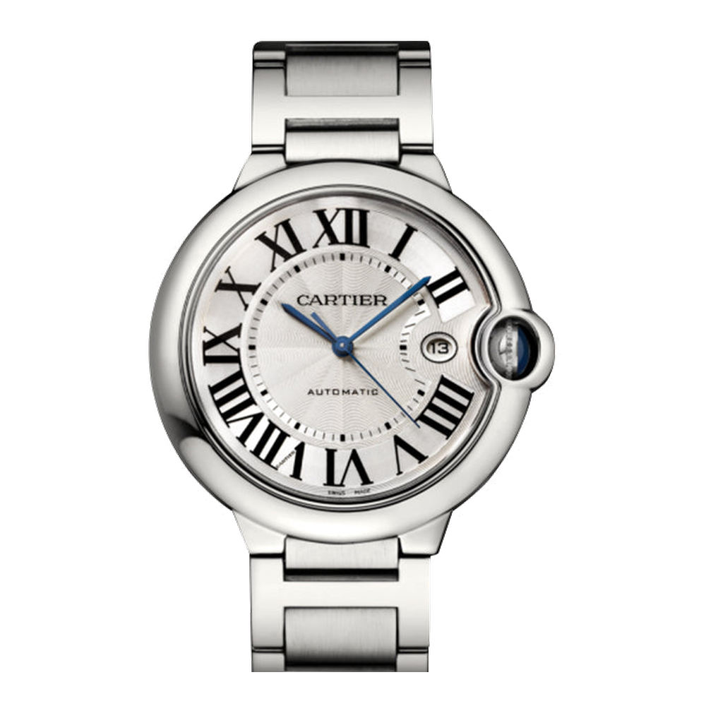 Cartier Silver Roman Dial