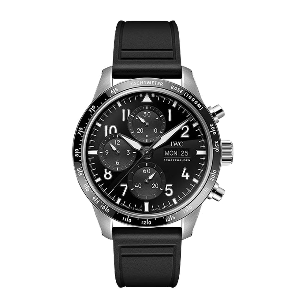 IWC Pilot's Watch Performance Chronograph Titanium / Black / Rubber