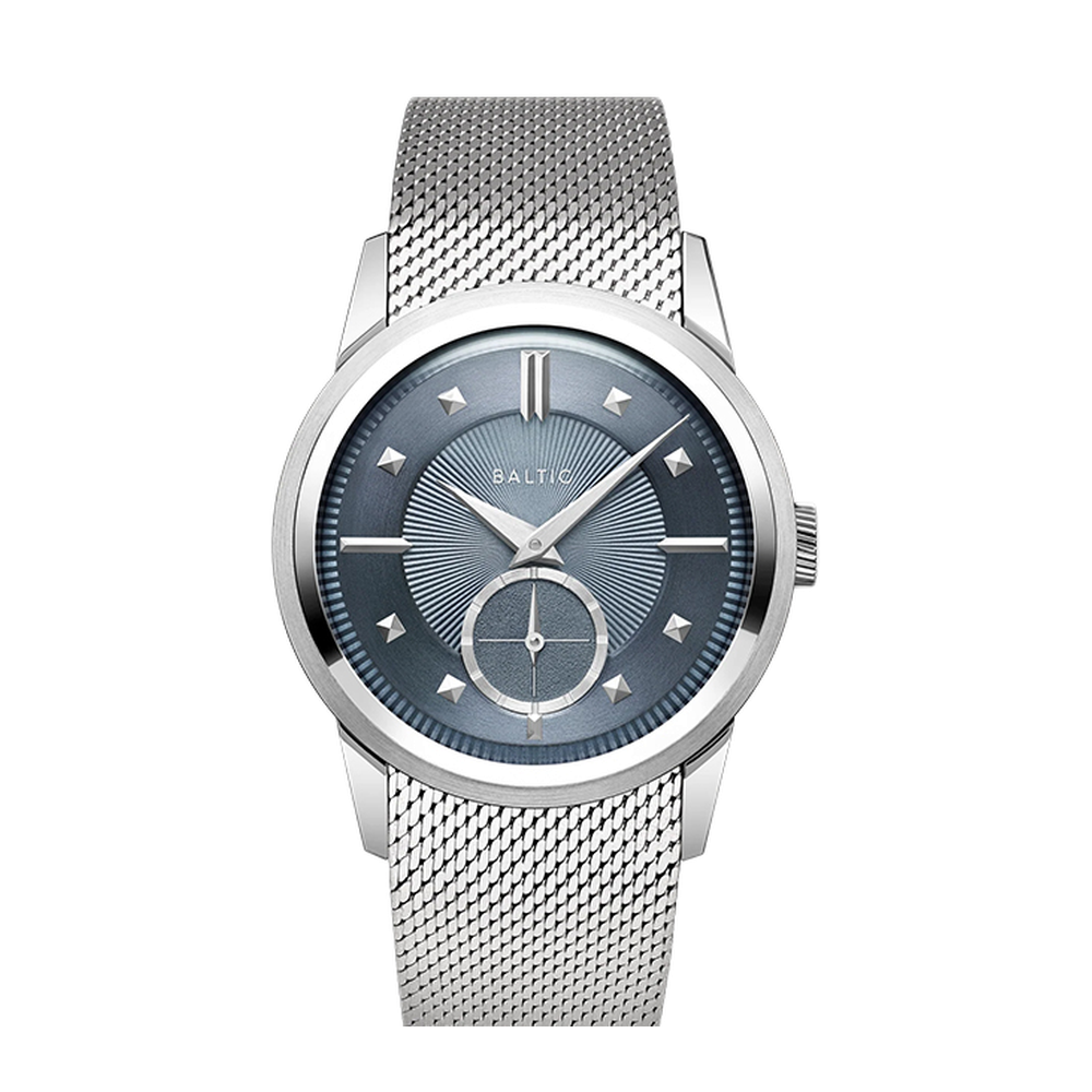 Baltic Prismic Grey Blue Blue/Navy Dial Straps
