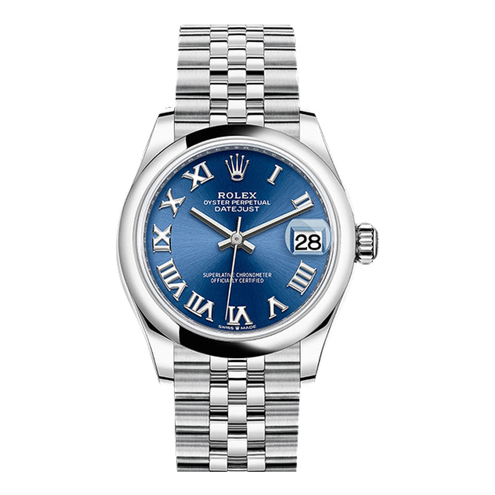 Rolex Datejust 31 Stainless Steel / Jubilee / Blue - Roman
