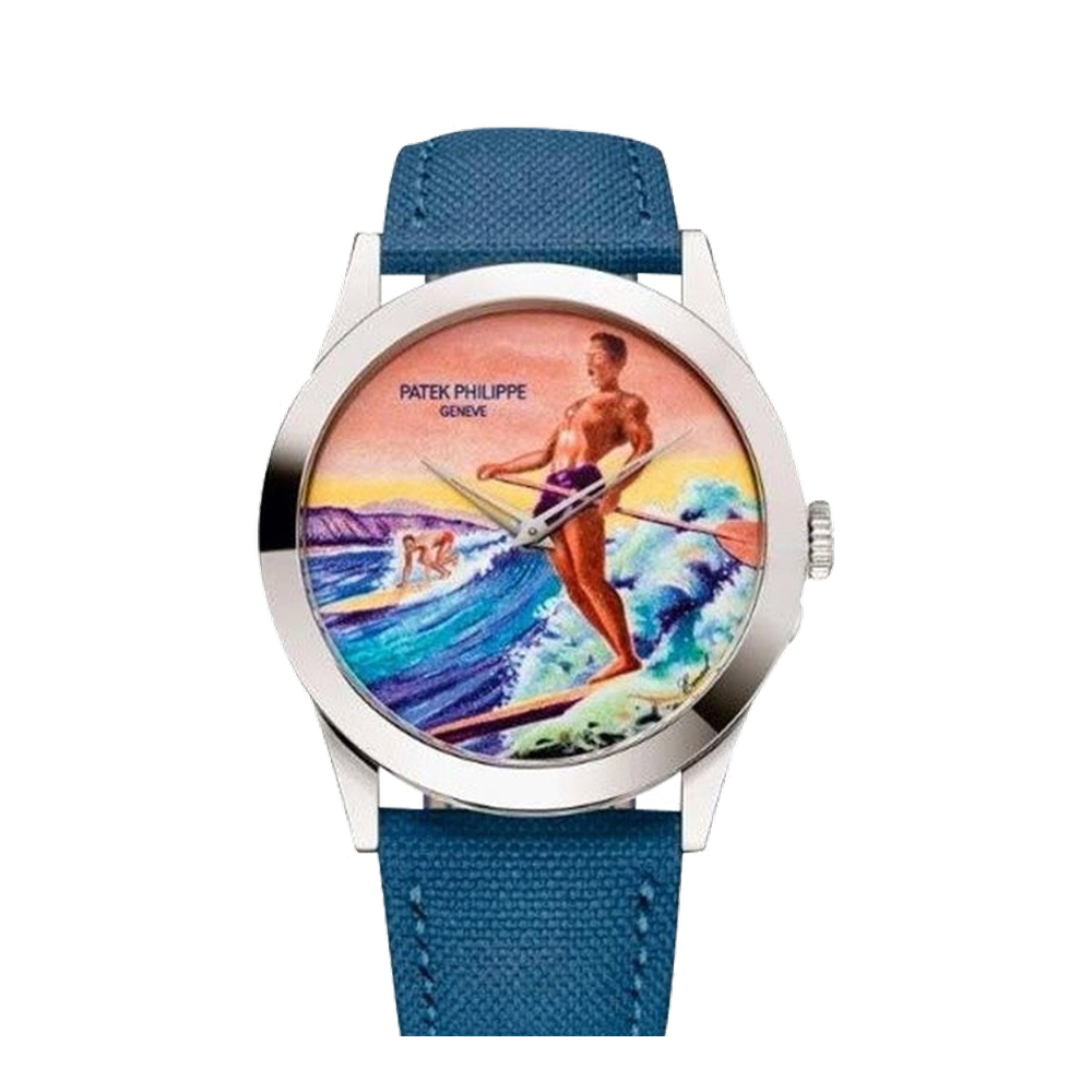 Patek Philippe Calatrava 5089G Surfing Multi Dial Straps