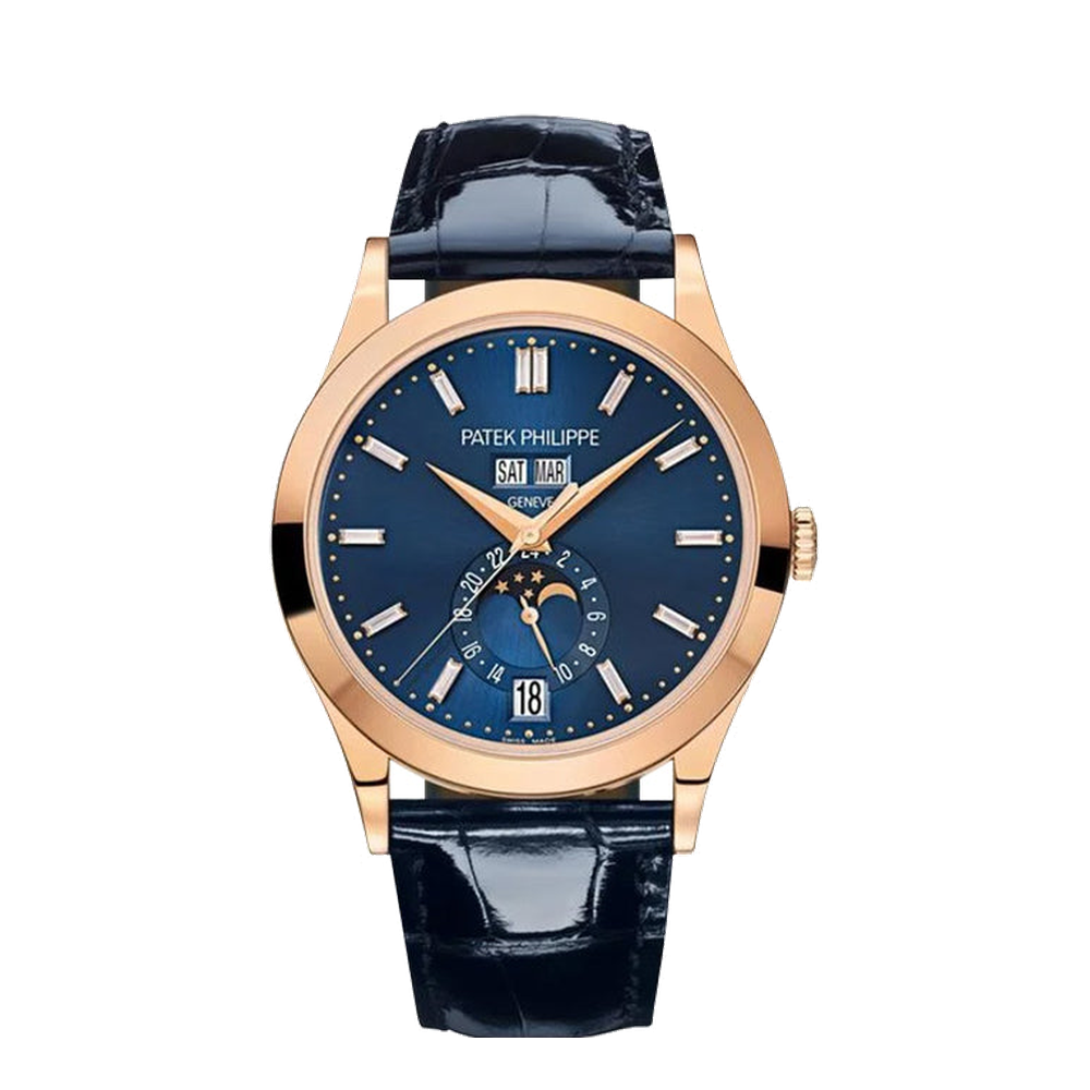 Patek Philippe Annual Calendar 5396 Rose Gold / Blue