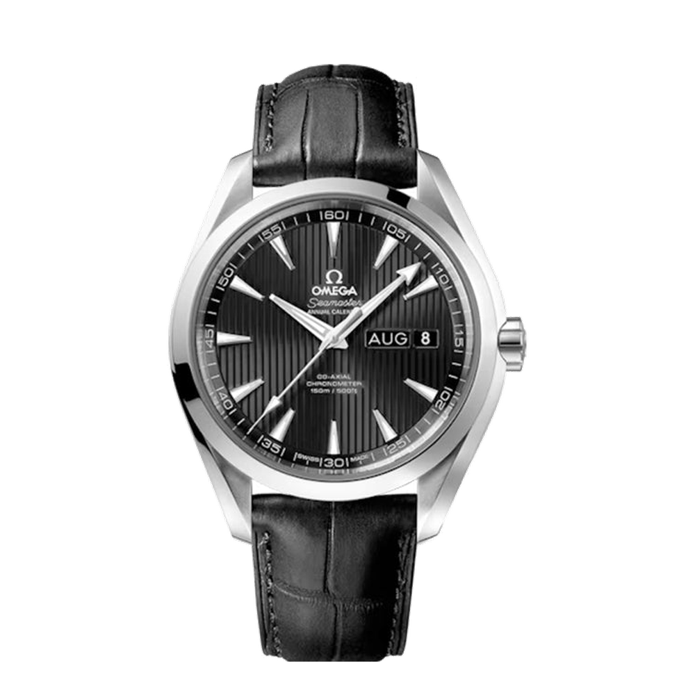Omega Seamaster Aqua Terra 150M Black Dial Straps