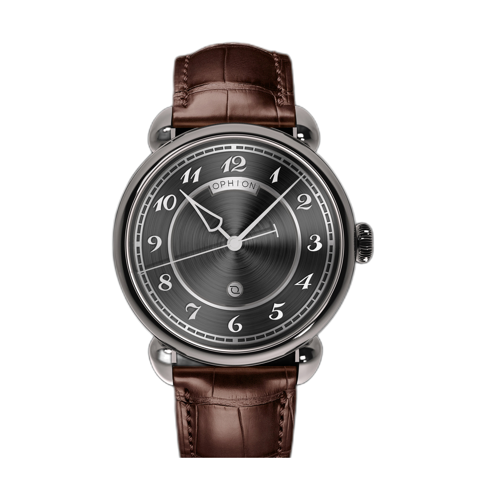 Ophion OPH786 Vélos Radial Anthracite Nickel Grey Dial Straps