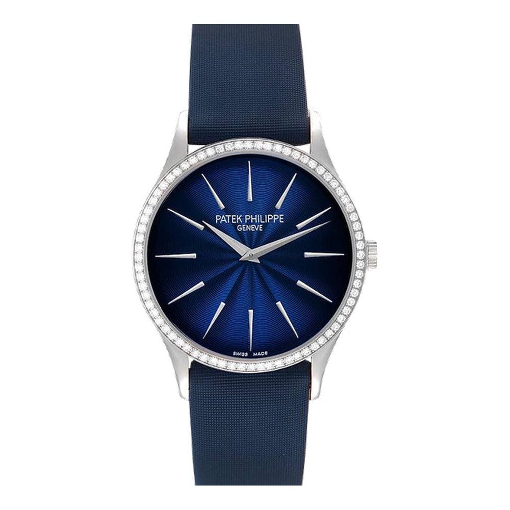 Patek Philippe Calatrava 4897 White Gold/Night Blue