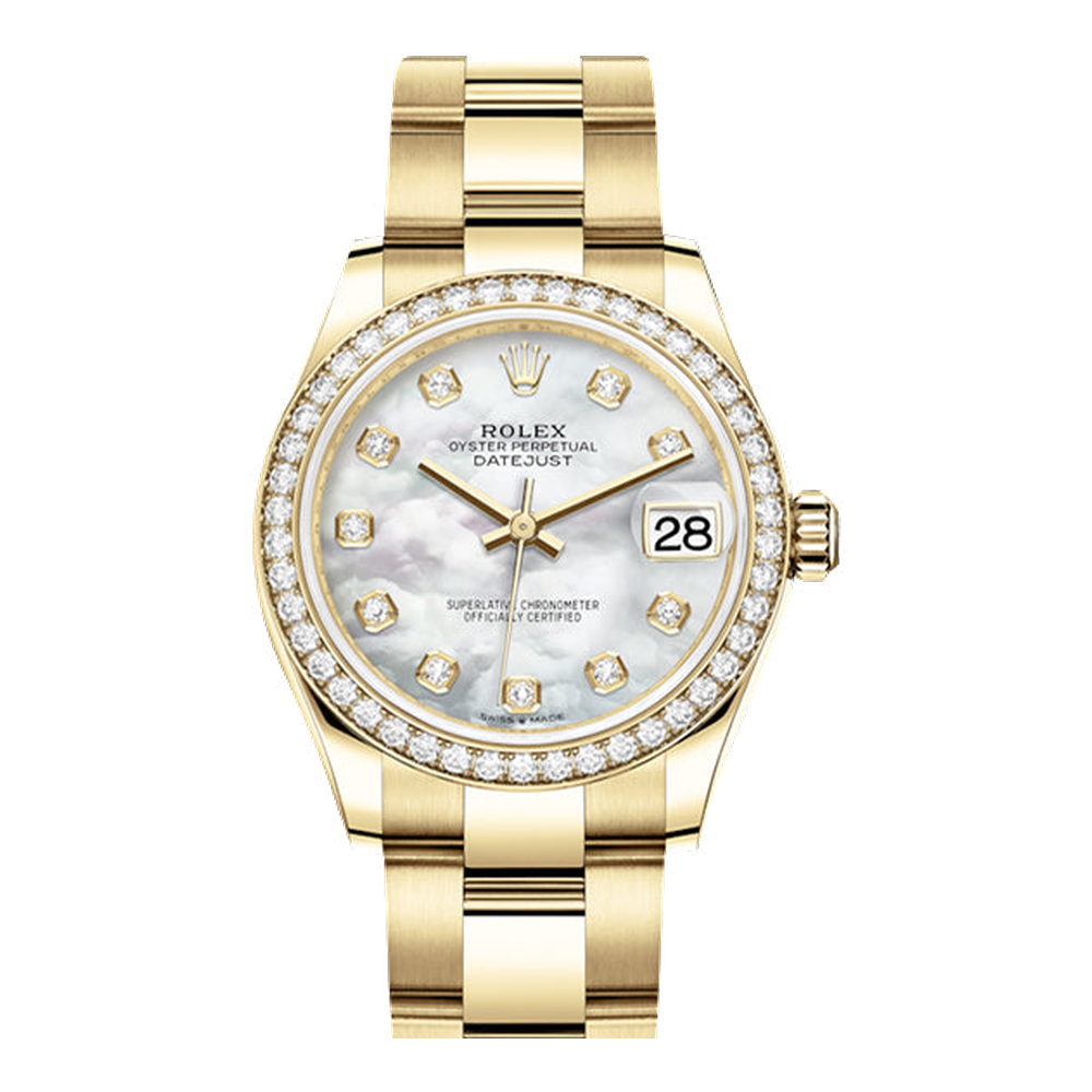 Rolex Datejust 31 Yellow Gold / Diamond / MOP / Oyster