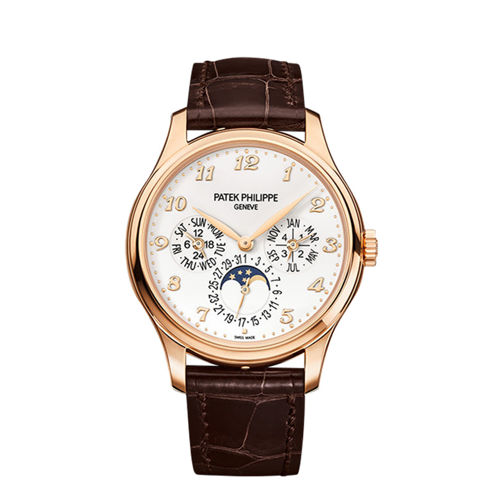 Patek Philippe Perpetual Calendar 5327 Rose Gold / Ivory Natural / Cream Dial Straps