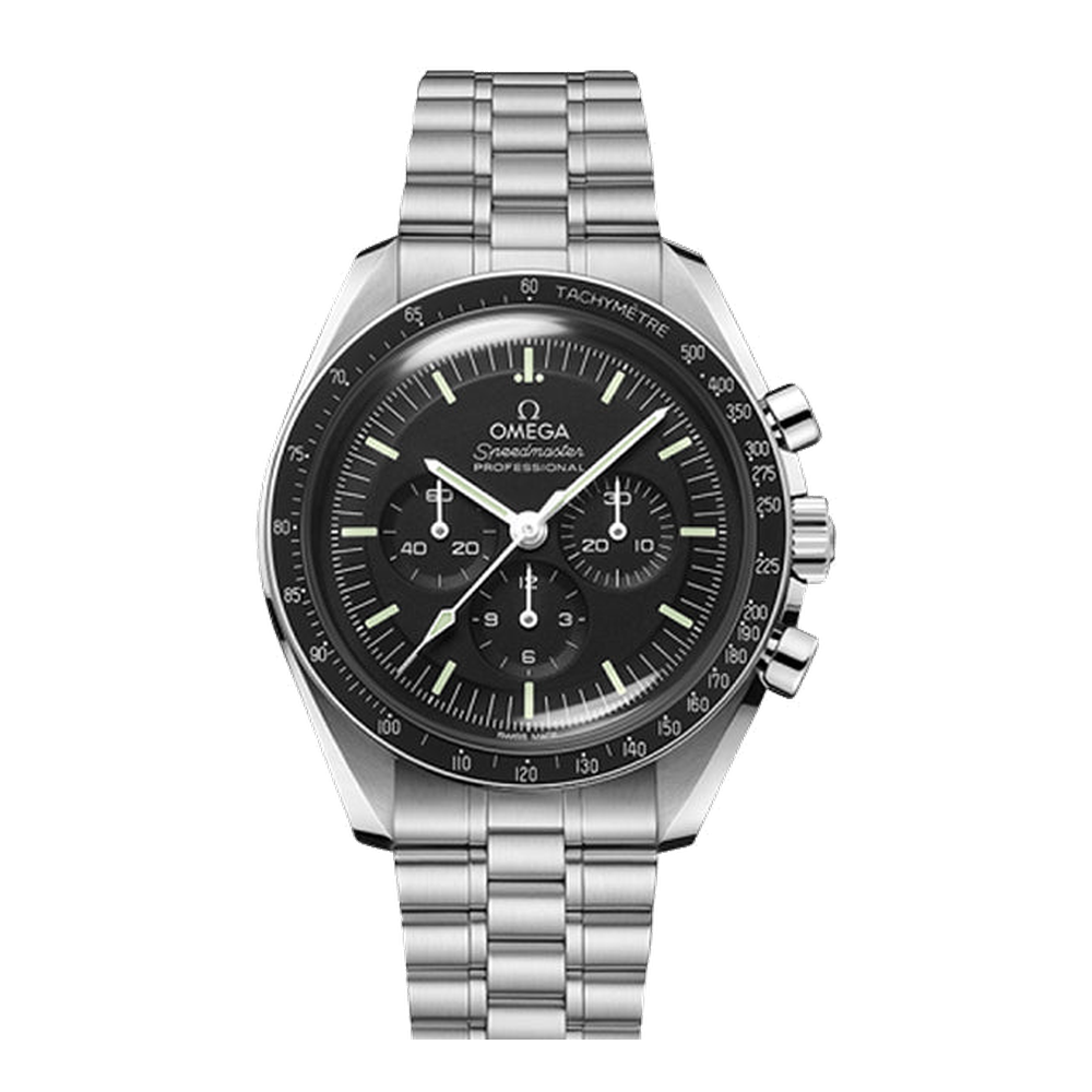 Omega Speedmaster Professional Moonwatch Apollo XI 25th White Gold Bracelet