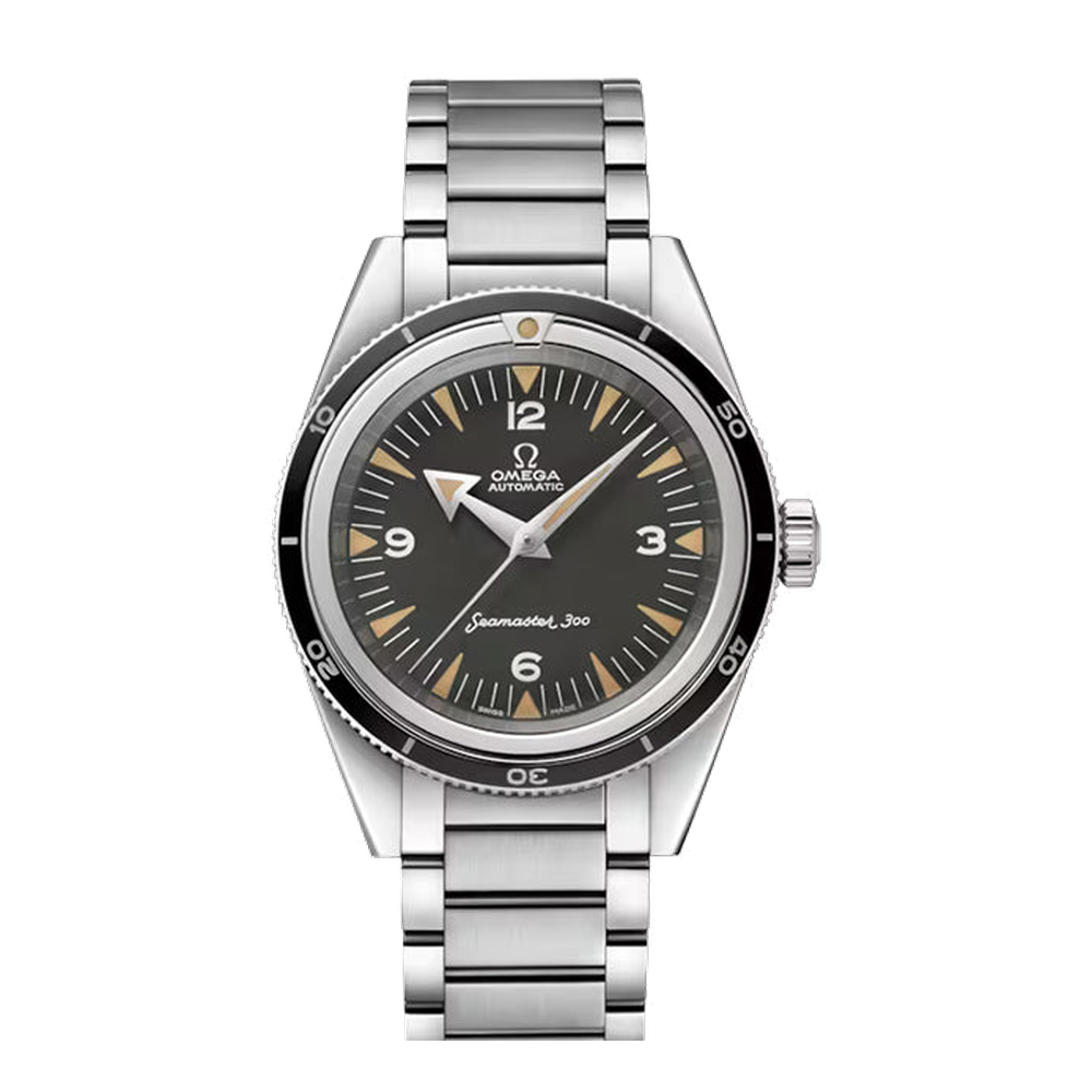 Omega Seamaster 300 Trilogy Black Dial Straps