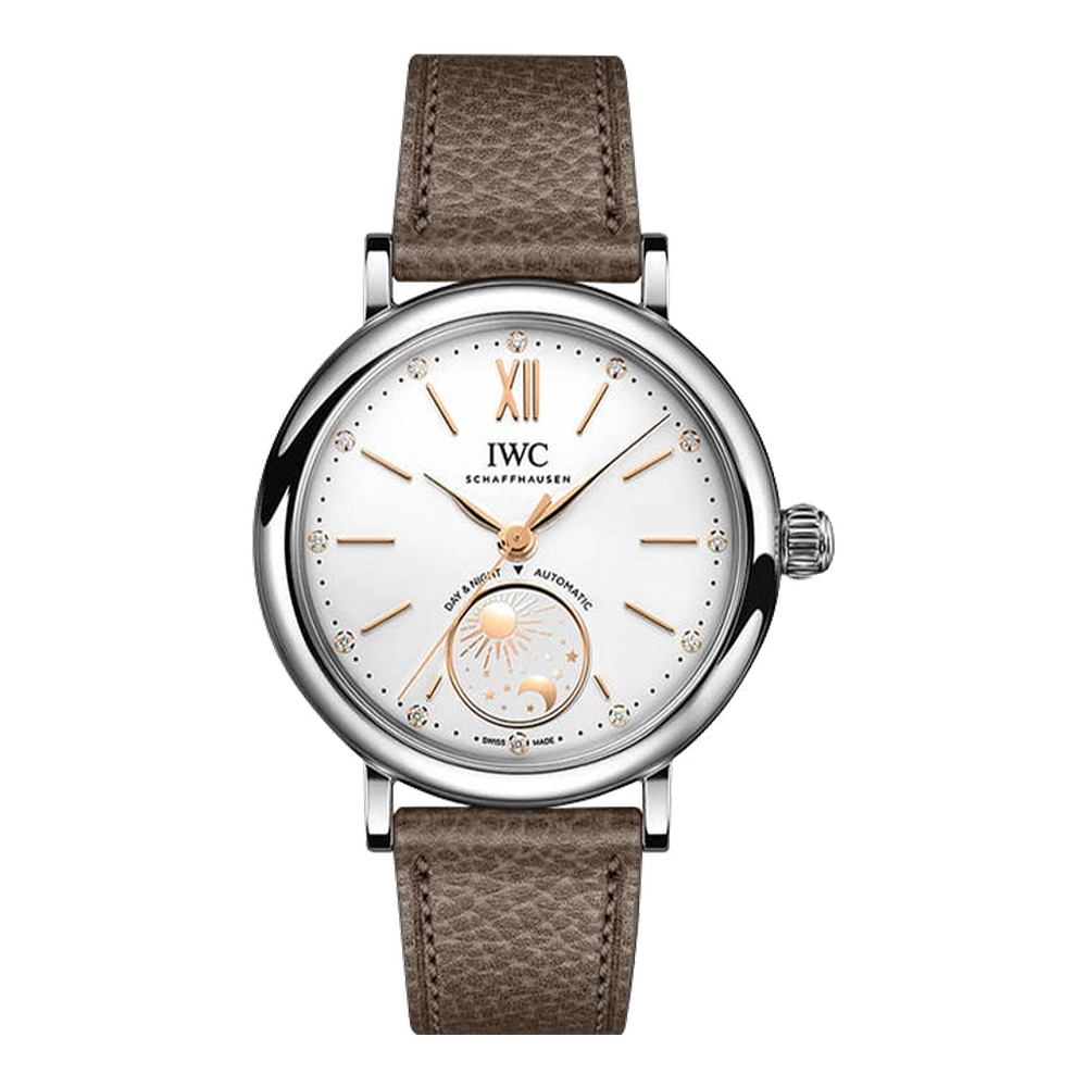 IWC Portofino Day & Night 34 Stainless Steel / Silver