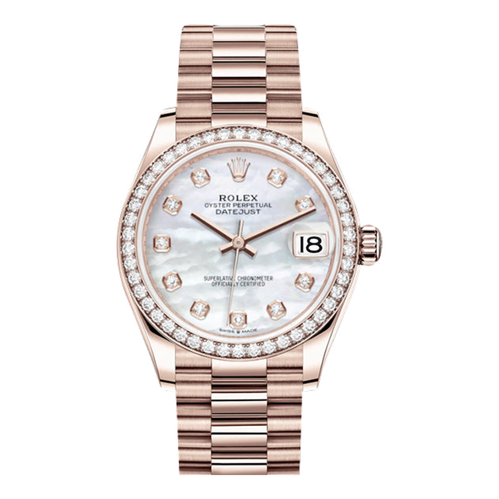 Rolex Datejust 31 Rose Gold / Diamond / MOP / Oyster