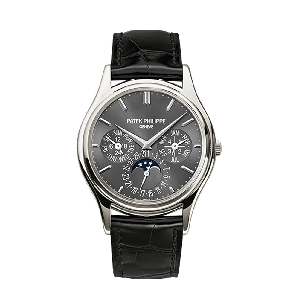 Patek Philippe Perpetual Calendar 5140 Platinum / Grey