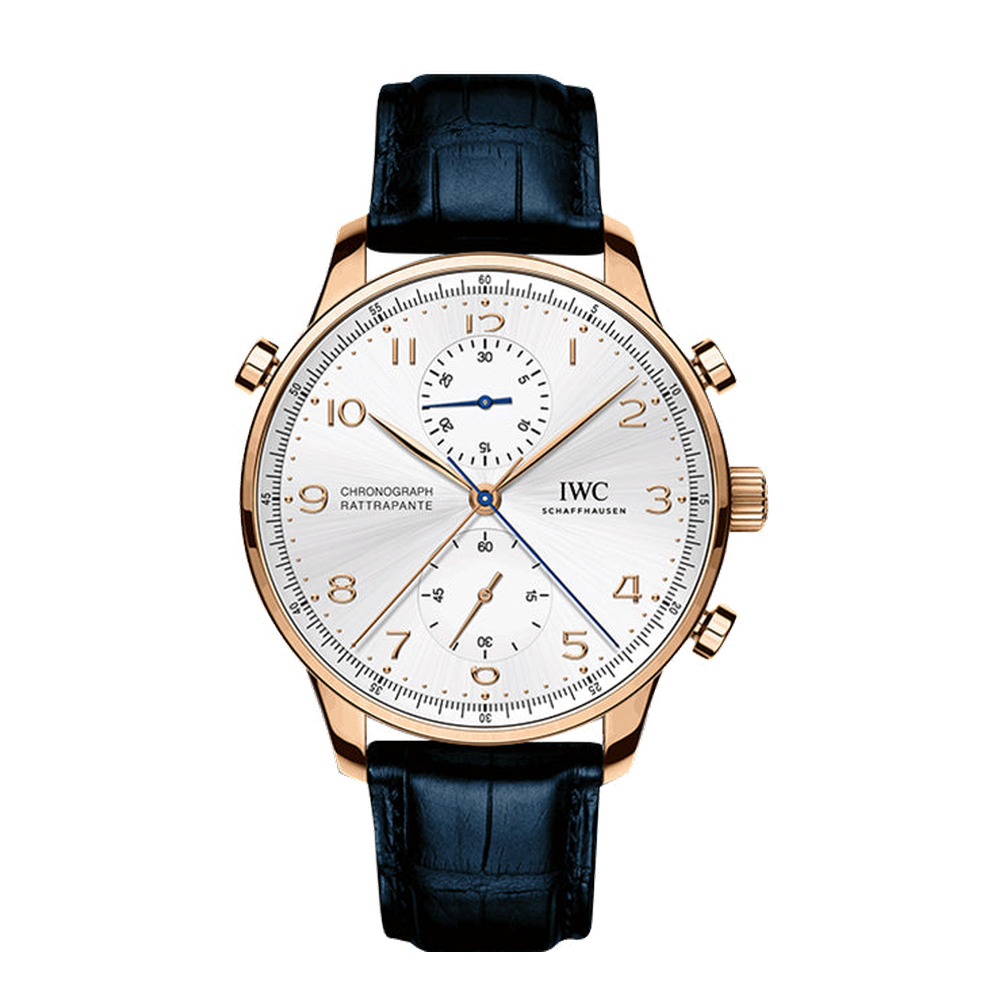 IWC Portuguese Chrono-Rattrapante Red Gold / Silver / Lisboa
