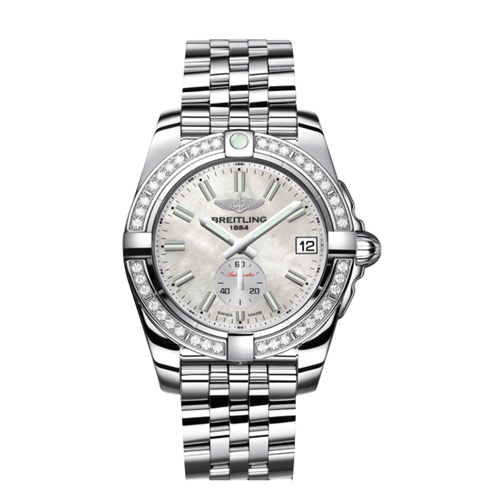 Breitling Automatic Stainless Steel / Diamond / Pearl