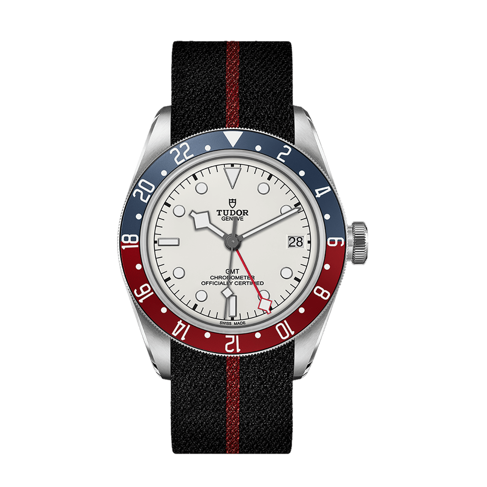 Tudor Black Bay GMT White Dial Straps