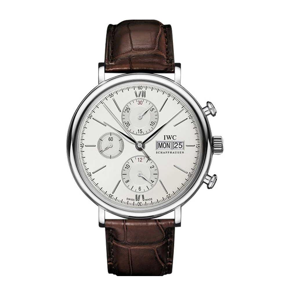 IWC Portofino Chronograph Stainless Steel / Silver