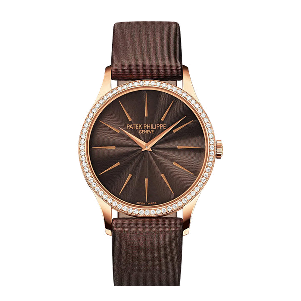 Patek Philippe Calatrava 4897 Rose Gold/Chocolate Brown