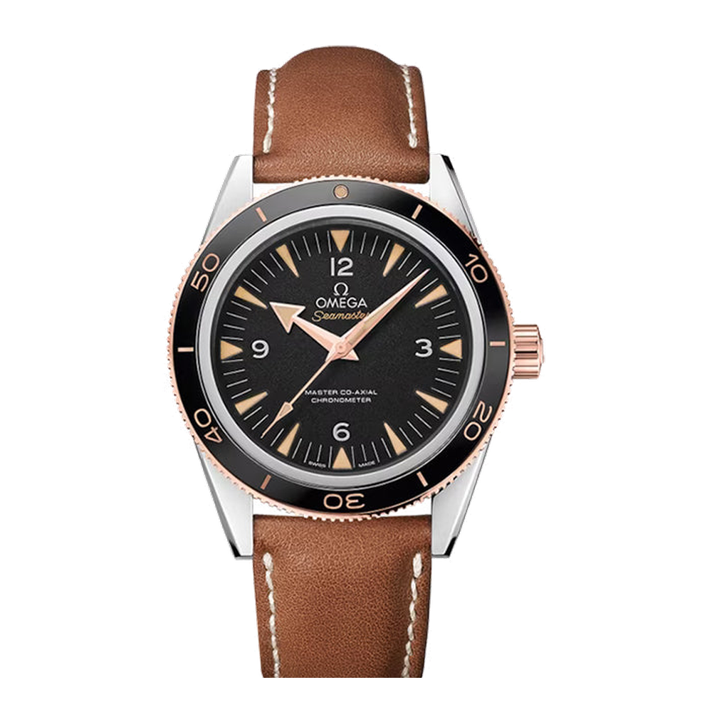 Omega Seamaster 300 Black Dial Straps