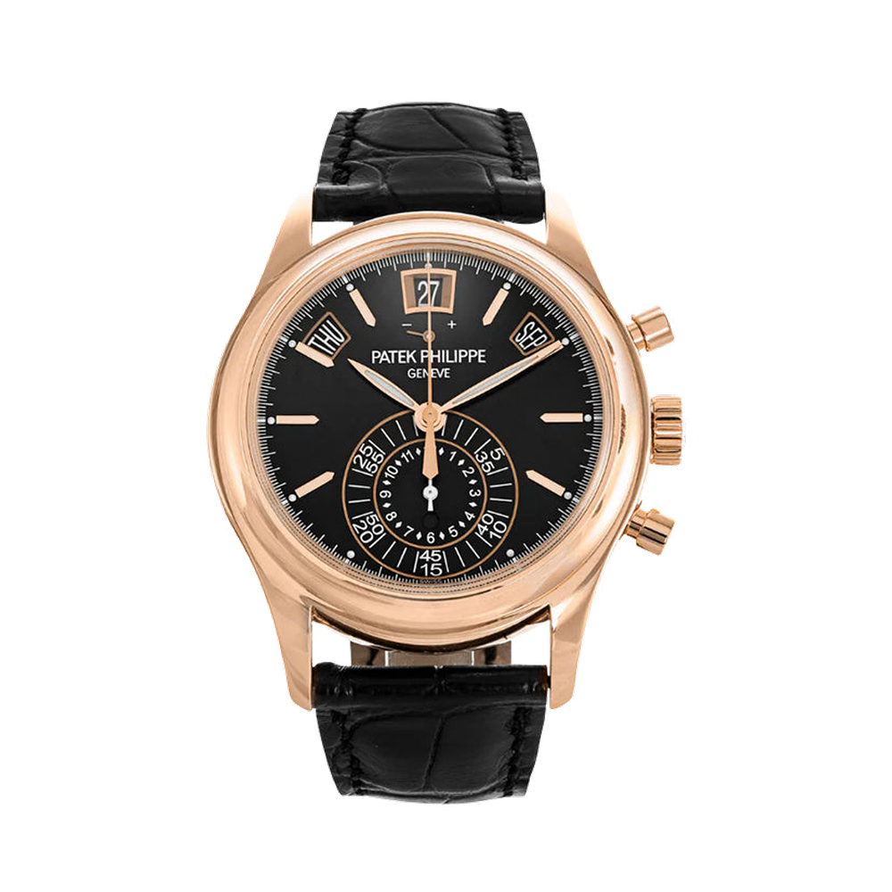 Patek Philippe Annual Calendar Chronograph 5960 Rose Gold / Black