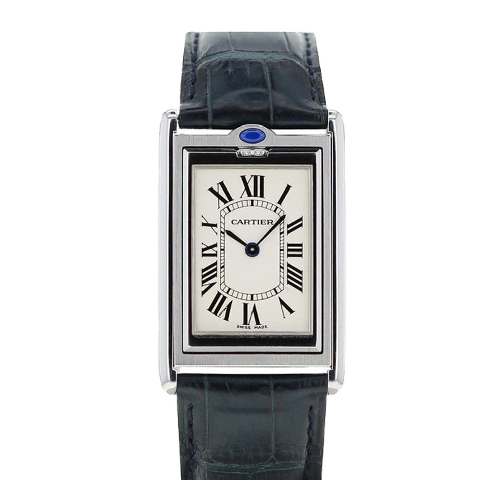 Cartier Tank Basculante White Dial Straps