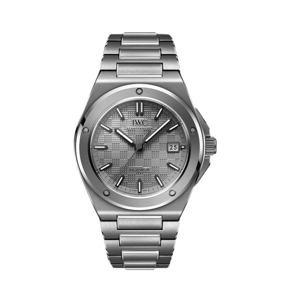 IWC Automatic 40 Grey Dial Straps