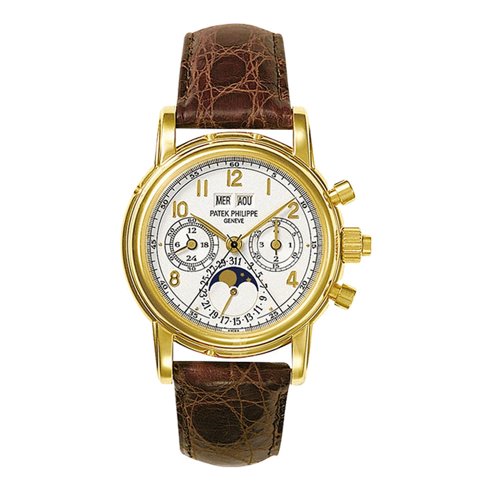 Patek Philippe Perpetual Calendar Split Seconds Chronograph 5004 Yellow Gold