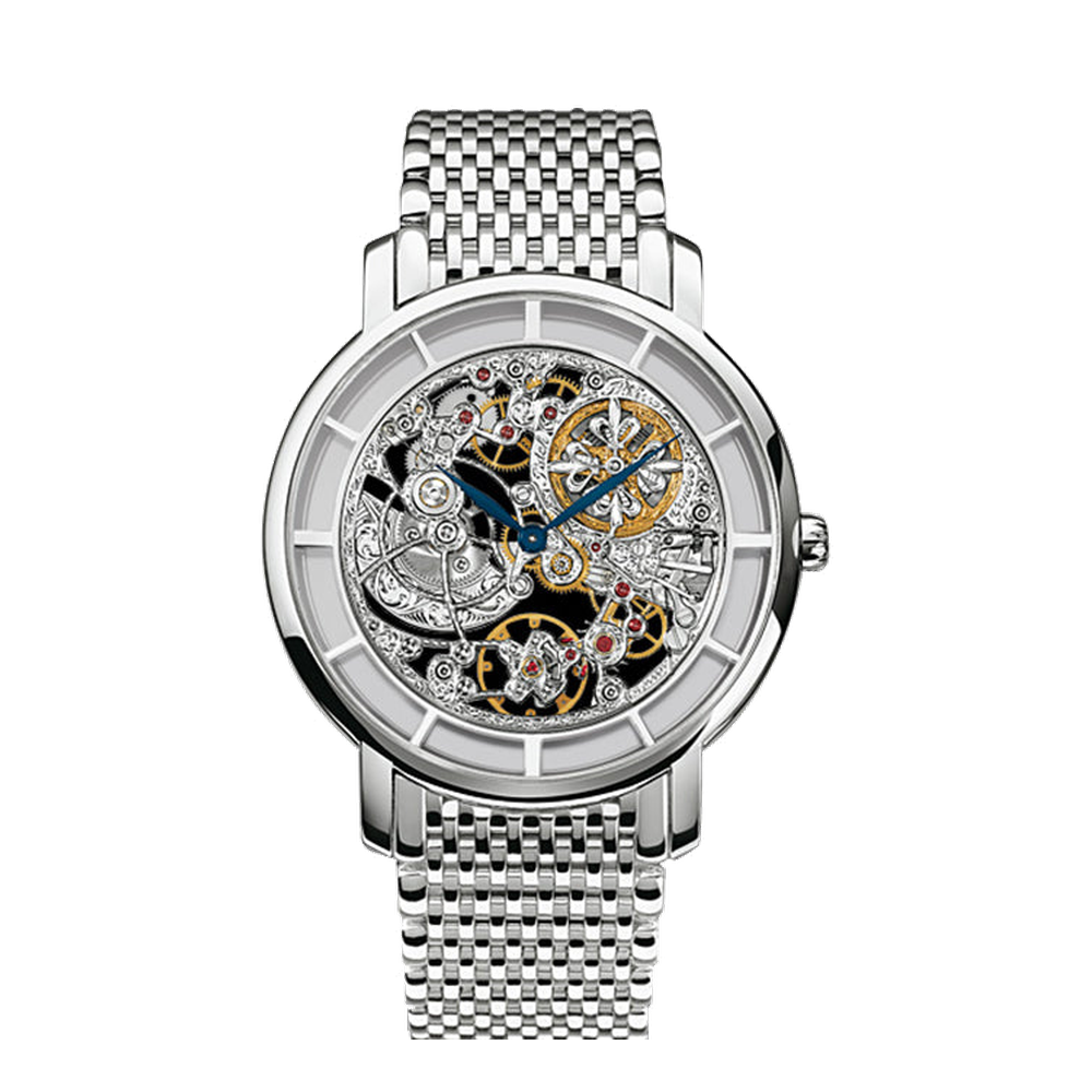 Patek Philippe Calatrava 5180 White Gold / Skeleton / Bracelet