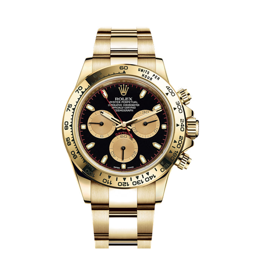 Rolex Cosmograph Daytona Yellow Gold / Black