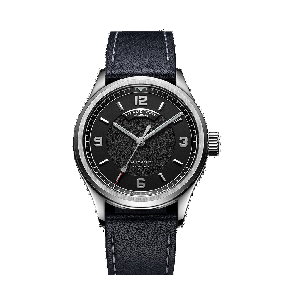 Kiwame Tokyo Sumi Black Dial Straps