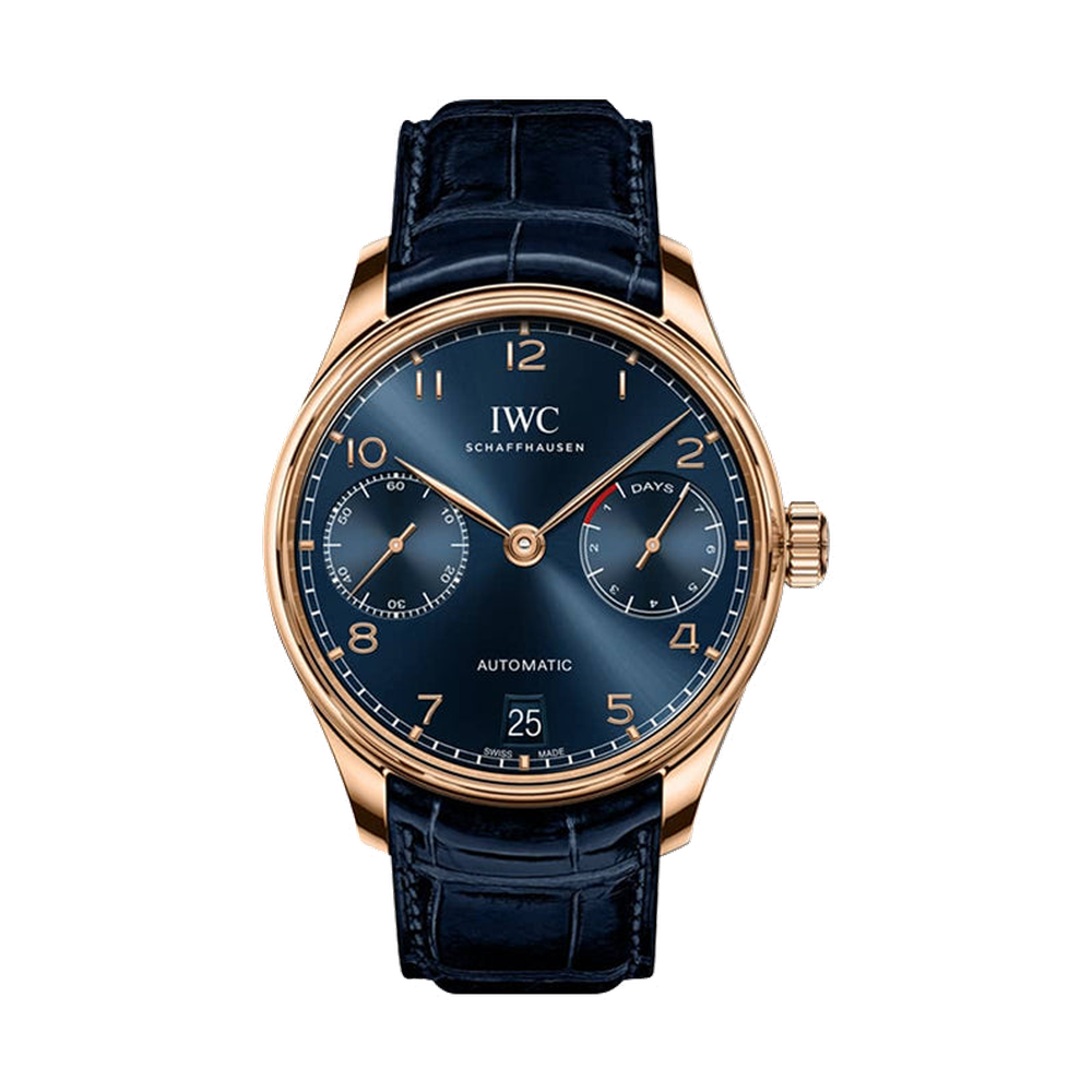 IWC Portugieser Automatic 5007 Red Gold / Blue / Boutique Edition