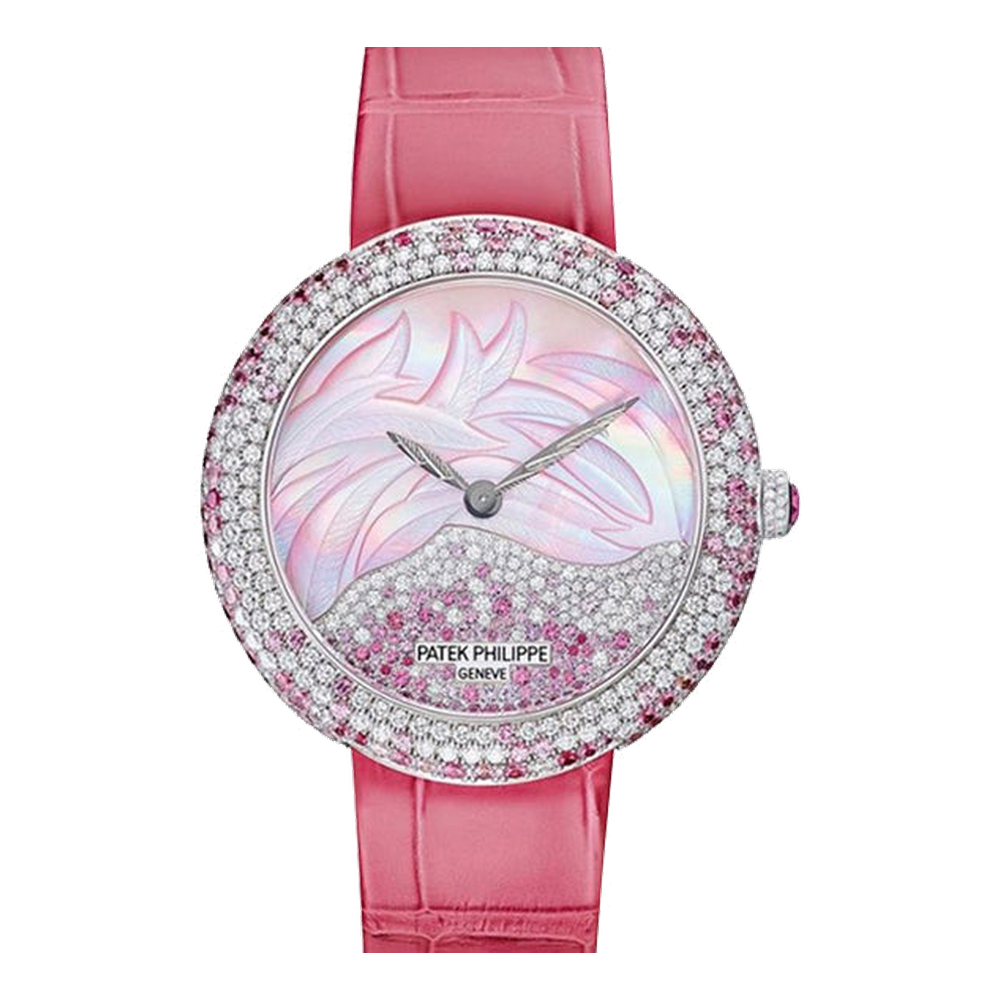 Patek Philippe Calatrava 4899/900G White Gold / Pink