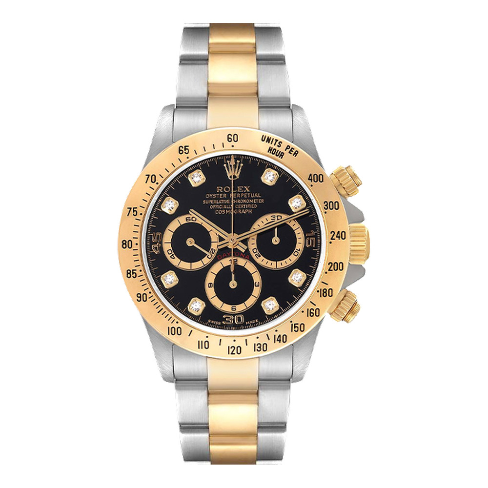 Rolex Two-Tone Zenith Black Dial