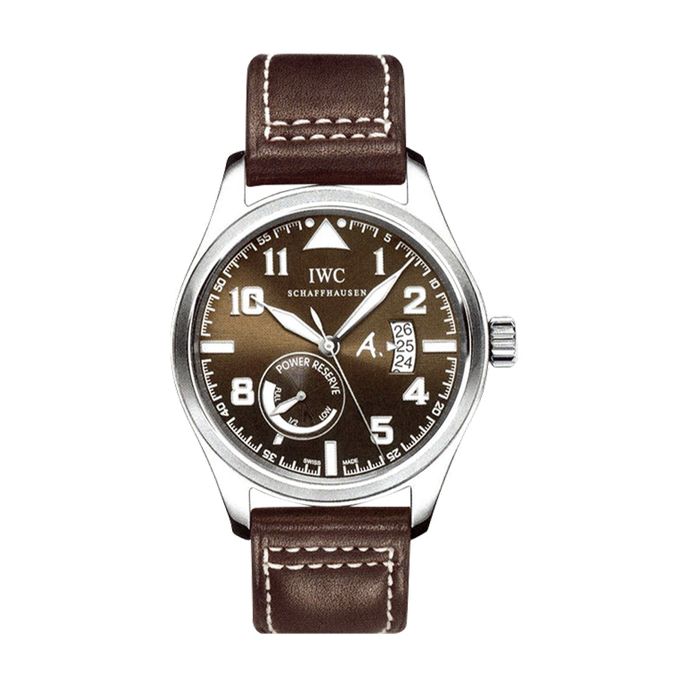 IWC Pilot's Watch Antoine De Saint Exupery Power Reserve White Gold