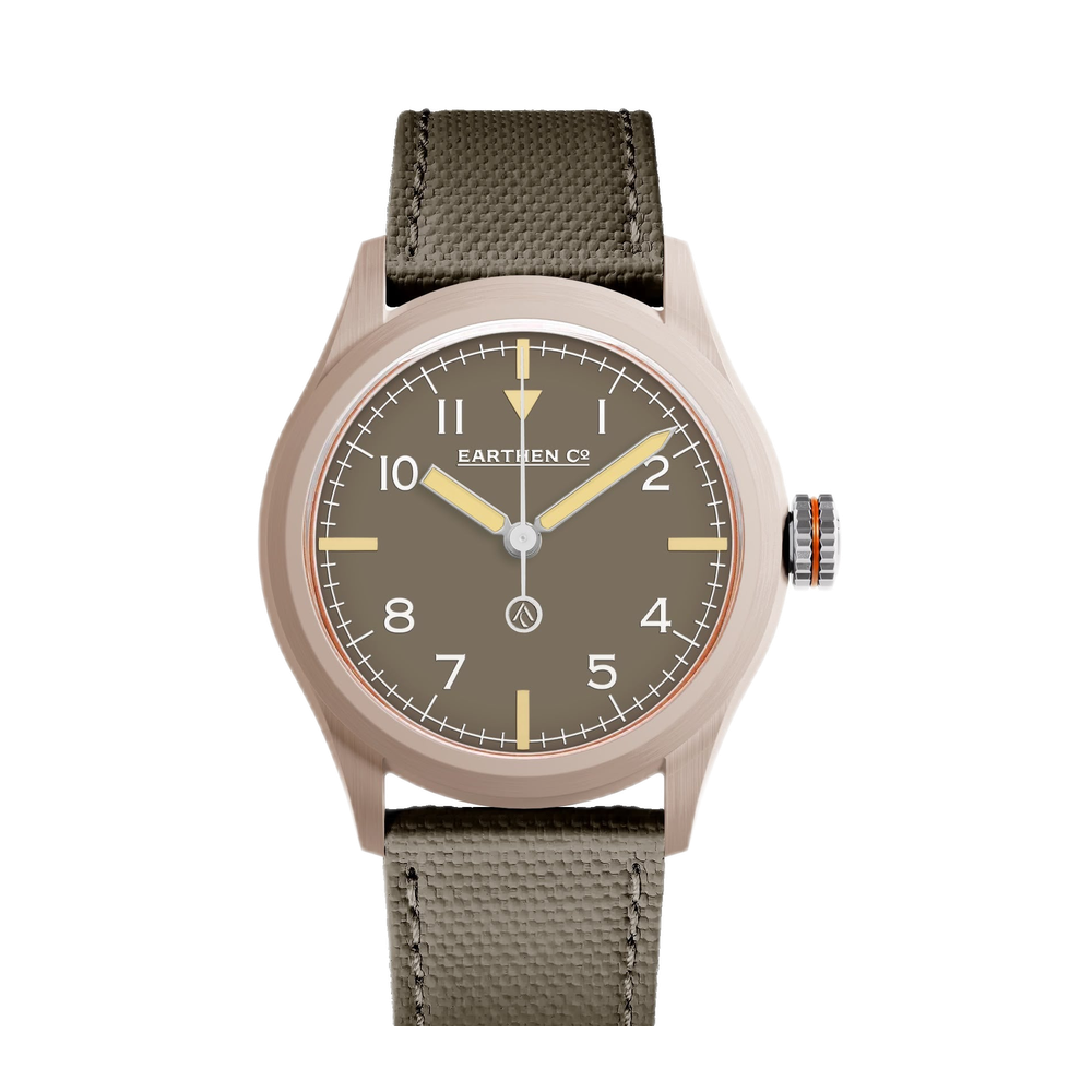 Earthen Dune Devil Brown Dial Straps