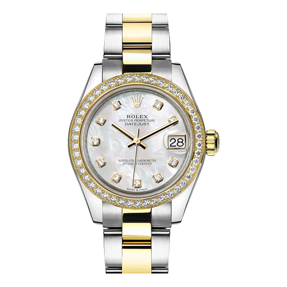 Rolex Datejust 31 Rolesor Yellow Domed / Oyster / MOP