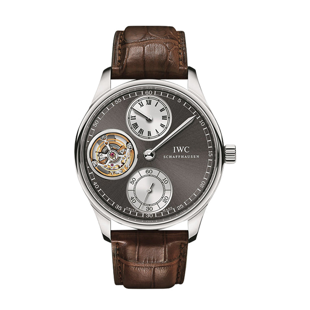 IWC Portugieser Regulateur Tourbillon White Gold / Ardoise