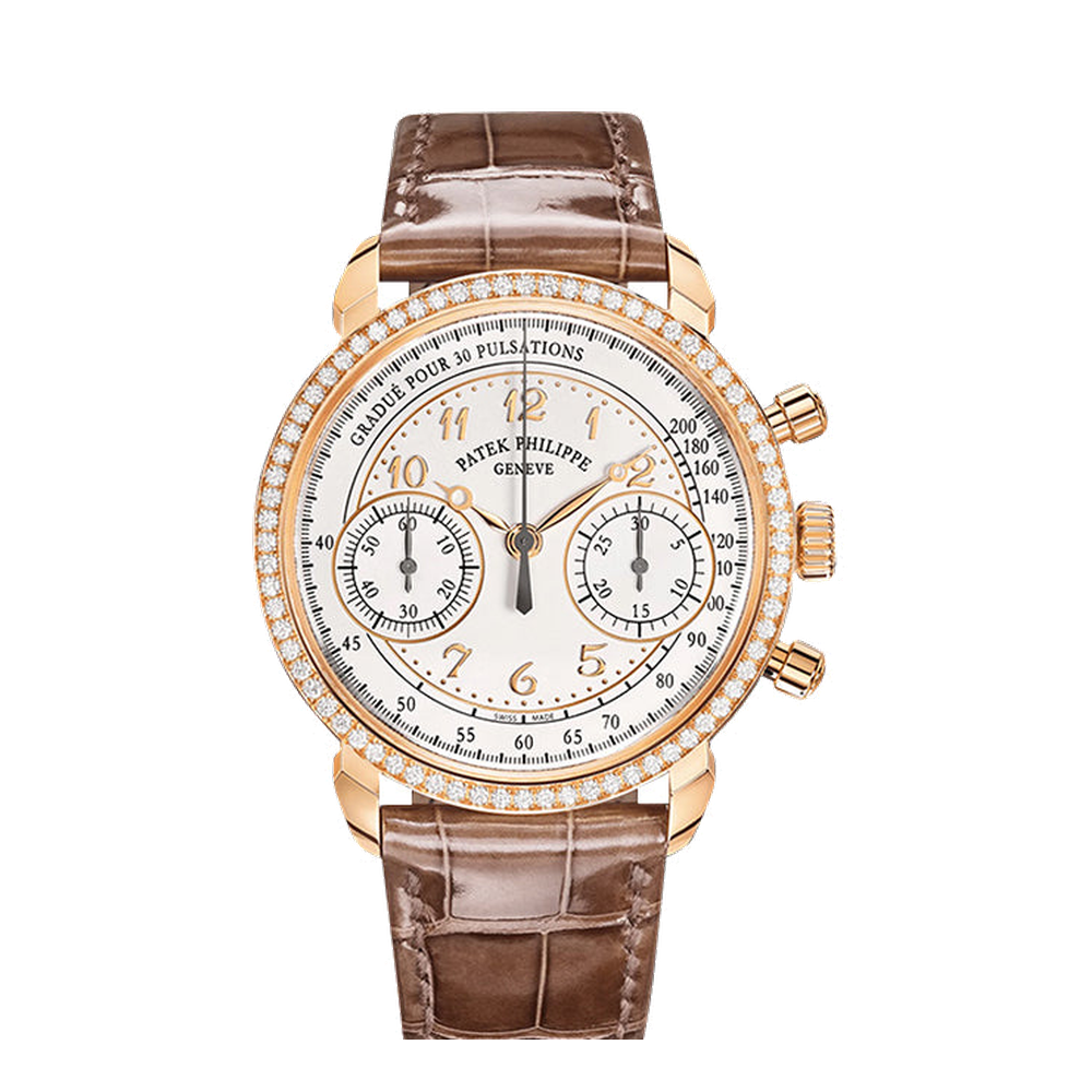 Patek Philippe Chronograph 7150 Rose Gold / Silver